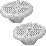 Seismic Audio - SA-MS69W - Pair of 500 Watt White 6x9 Inch 2-Way Waterproof Boat/Marine Speakers - 1000 Watt Marine Speaker S
