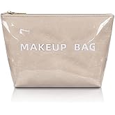 getgto Makeup Bag for Women, Portable Waterproof Cute Cosmetic Bags, Skincare Makeup Case Pouch with Zipper for Daily Use, Travel