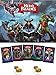 Hero Realms Card Game Bundle of Base Game and one each of the Custom Hero Decks plus Two Treasure Chest Pin Back Buttons