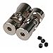 Shaluoman 2pcs 3mm to 3mm Motor Shaft Coupling Universal Joint Connector for RC Boat Car