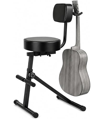 Amazon.com: K&M 14050 Stool with Backrest : Musical Instruments