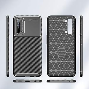 Funda OPPO Find X2 Lite + Protectore de Pantalla, Weideworld [Textura de Fibra de Carbono] [Antichoque/Antirrayas… - immagine 8