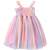 Baby Girls Tutu Dress Toddler Infant Sleeveless Layered Princess Tulle Dress Summer Beach Wedding Party Dresse
