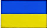 SHATCHI Ukraine Flag 5ft x 3ft Polyester with Brass Eyelets