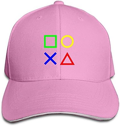 Yplh Cap Playstation Joypad Men Fashion Peaked Caps Durable Snapback Sandwich Caps