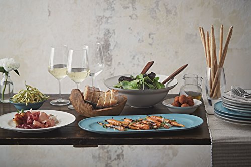 Royal Doulton 40012621 Union Street 16 Piece Dinnerware Set, Cream