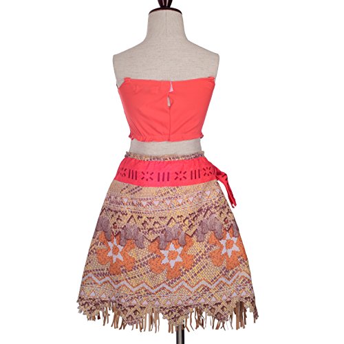 Dressy Daisy Girls Moana Costumes Adventure Outfit Halloween Dress Up Costume Size 3T
