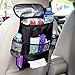 AUCHEN Car Seat Back Organizer Environmental Multi-Pocket Travel Storage Bag with Bottle Holder Tissue Box Drinks Cooler ( Heat Preservation )
