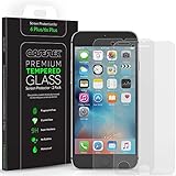 Caseflex iPhone 6 Plus/6S Plus Screen Protector Tempered Glass 3D Touch Compatible 0.2 mm Thickness/9H Hardness Rating  – 2 Count