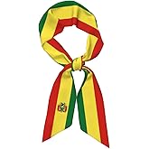 Women'S Fashion Scarf Bolivia Bolivian Flag Hair Satin Scarf Bandanas Headscarf Wrap Breathable Lightweight Neck Scarves For Handbag Accessories