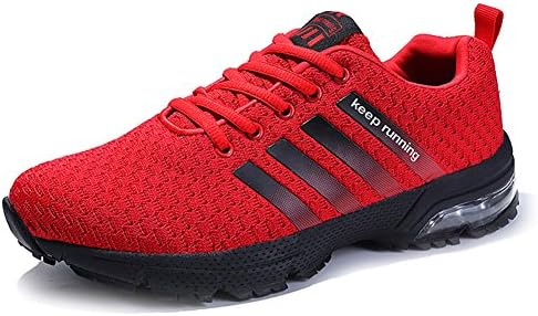 Senbore Men Casual Sports Shoes Air Trainers Fitness Flats Running Athletic Competition Sneakers