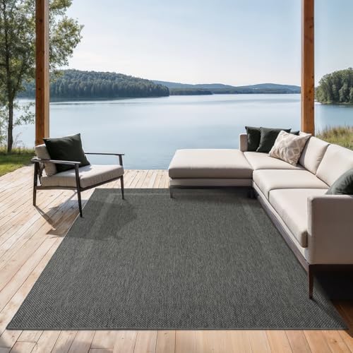 the carpet Mistra – Outdoor Teppich, Wetterfest, UV-beständig & pflegeleicht, für Balkon, Terrasse & Garten, auch für Wohnzimmer & Schlafzimmer geeign