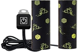 VEMOTE motorcycle heated Grip cover pad waterproof 12v hot winter warmer for 7/8inch handlebar