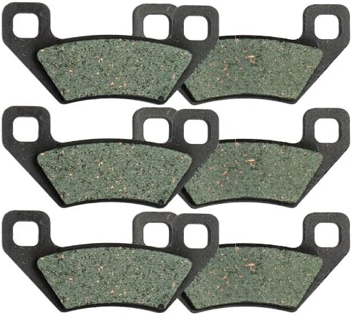 Front and Rear Brake Pads replacement for Arctic Cat 500 Auto Manual 2005 2006 2007 2008 2009