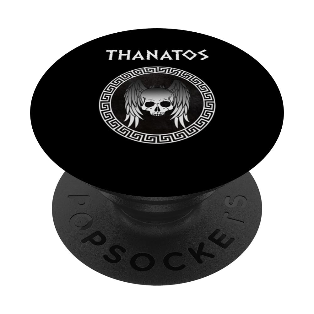Thanatos Ancient Greek God of Death PopSockets Swappable PopGrip