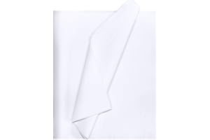 Undemouc 100 Sheets White Tissue Paper 20x14 Inches Tissue Paper Bulk for Gift Bags Wrapping Tissue Paper for DIY Crafts Birthday Weddings Baby Shower Graduation Party Decor