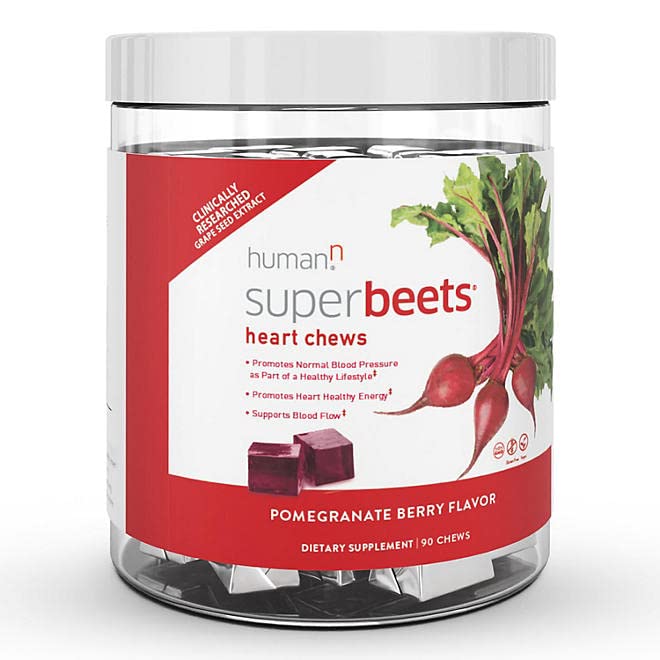 humanN SuperBeets Heart Chews