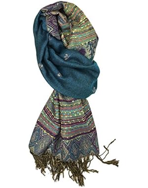 Tapestry Ethnic Paisley Pattern Pashmina Scarf