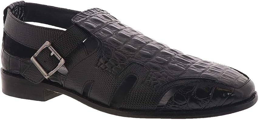 white stacy adams sandals