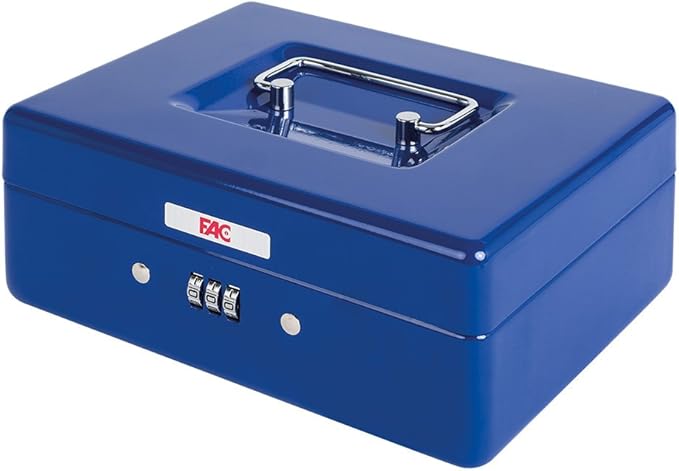 FAC 17044 Caja de caudales, Azul: Amazon.es: Bricolaje y herramientas