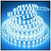 LEDENET 16.4FT Double Row RGB+Warm White 5050 LED Strip Lights 24V 600LEDs Waterproof in Silicone sleeving IP67
