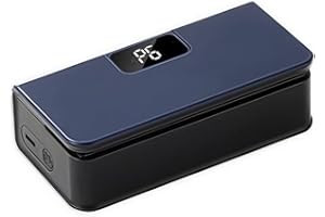 Cordless USB Electric Sealing Machine, Portable Bag Sealer with LED Display for Kitchen Food Storage(Blue)