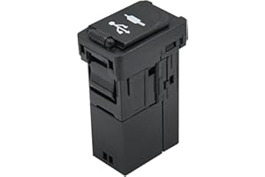 USB Socket Auxiliary Port Adapter Interfaces Suitable for 86190-0R010 86190-52060 55434-02220 Quick Charges Easy Install USB 