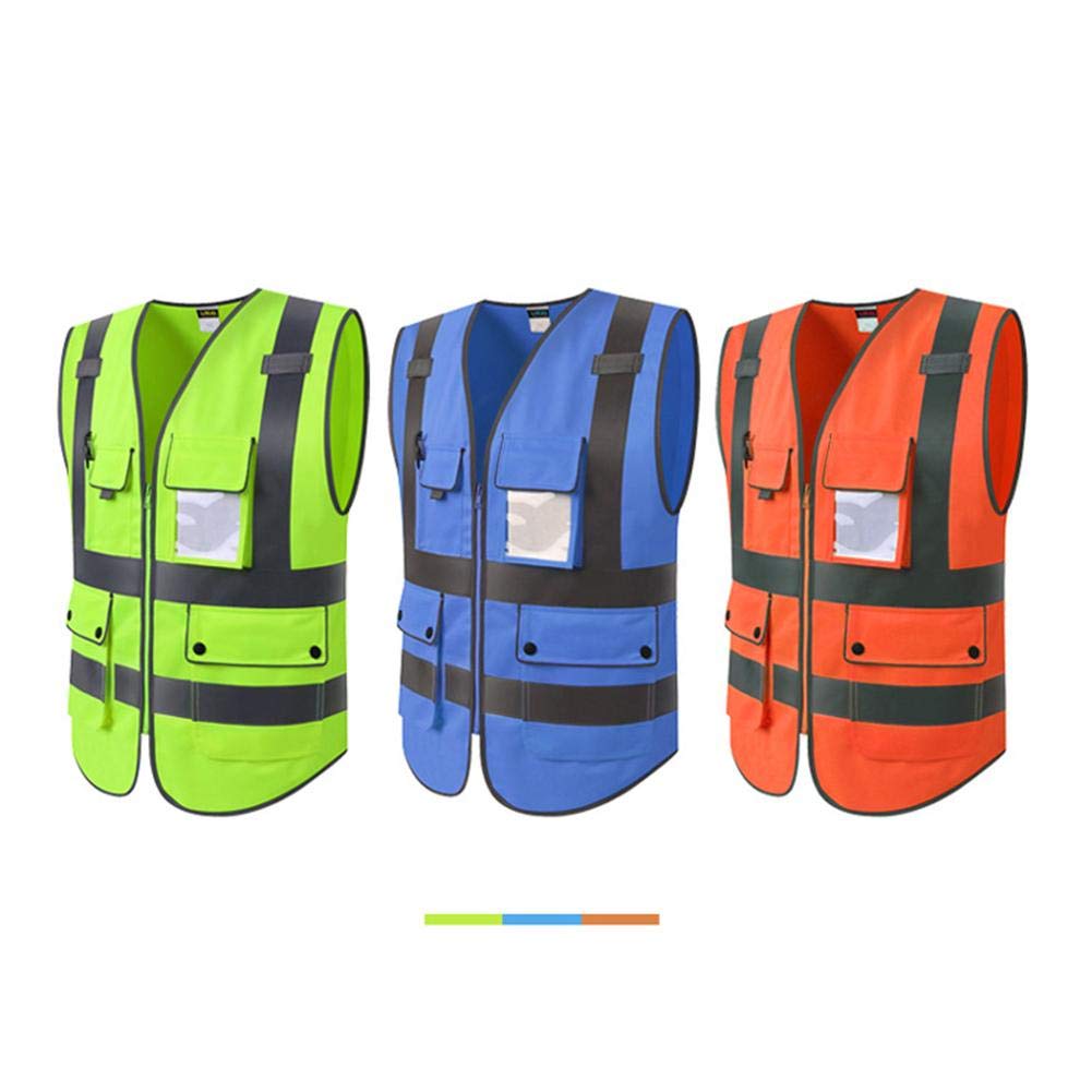 Urben Life Gilet di Sicurezza di Sicurezza ad Alta visibilit/&agrave; e Banda Riflettente