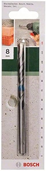 Bosch 8mm Concrete Drill Bit with Tungsten Carbide Tip