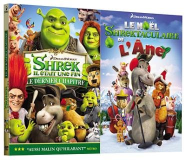 Shrek 4 - Il Était Une Fin - Le Dernier Chapitre + Le Noël Shrektaculaire De L'âne - Pack
