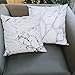 BLEUM CADE Marble Pillow Cover Home Decorative Polyester Throw Pillow Cover