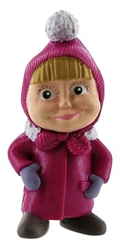 Comansi com-y99802 Masha Winter aus Mascha und der Bär Action Figur