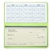 Spring Green Vinyl Checkbook Cover, Top Tear Personal Vinyl Checkbook Cover