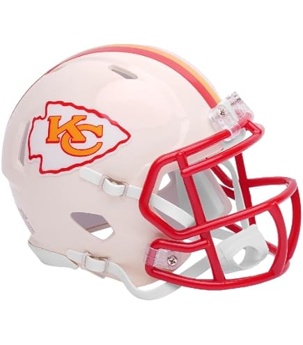 chiefs youth football helmet Kansas City Authentic Mini NFL Revolution by Riddell : Sports Related Collectible Mini Helmets : Sports & Outdoors Colour:Matte Lime Tackling Dummy size SpeedFlex shell A guide to the