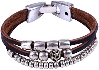 MAIMANI Zinc Alloy Genuine Leather Bracelet Durable Women Jewelry Nickel Free Lead Free