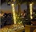 Solar String Lights Outdoor Garden Decorative Light Sogrand 200LED Warm White Fairy Landscape Lighting for Party Patio Yard