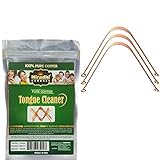 Ayurvedic Copper Tongue Cleaner / Scrapper By Niradhi Herbals (Pack of 3)