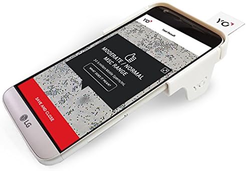 LG | YO at Home Sperm Test for Smartphones | Includes 2 Tests | Motile Sperm Fertility Test for Men | Check Your Moving Sperm and Record Videos | Choose Your Phone Model: G6 G5