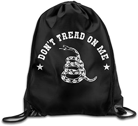 Don't Tread On Me Belt Sports Backpack,Fashion Trend, Polyester Sports Bag,Net Red Part,Men's Handbag,Ladies,Teenager,Adult,Outdoor Work,Office,Lunch Box