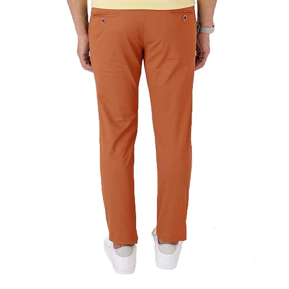 mens orange khaki pants