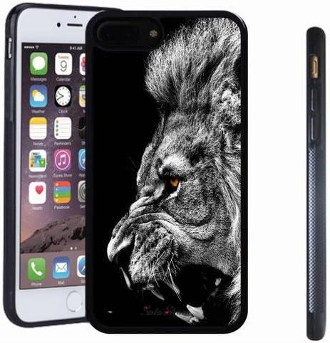 iphone 7 8 Plus case, SoloShow(R) Slim Shockproof TPU Soft Case Rubber Silicone for Apple iphone 7 8 Plus [lion]