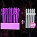 Penis Pecker Straws(Luminous, Pink, Purple)- Kitypartsy Supplies for Bachelorette, Girls Night Out, Hen Night, Bridal Shower and Bride to Be Party - 25 Pack