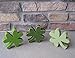 Free standing CLOVER or SHAMROCK SET of 3 for St. Patricks day and home decor