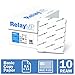 Relay MP, Multipurpose Copy Paper, 20lb, 8.5 x 11, 92 Bright - 10 Ream Carton / 5,000 Sheets (013020C) primary