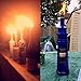 Tiki Torch Kit ,Torch Wicks and Brass Wick Mount ,Garden lights ,etc. 8 PCS((13 39/50 inch ,bottle not included )