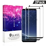 Galaxy S8 Screen Protector,ZUOXI Tempered Glass,9H Hardness[Anti-Scratch][Anti-Fingerprint][Bubble Free] for Samsung Galaxy S8 (2 Packs)