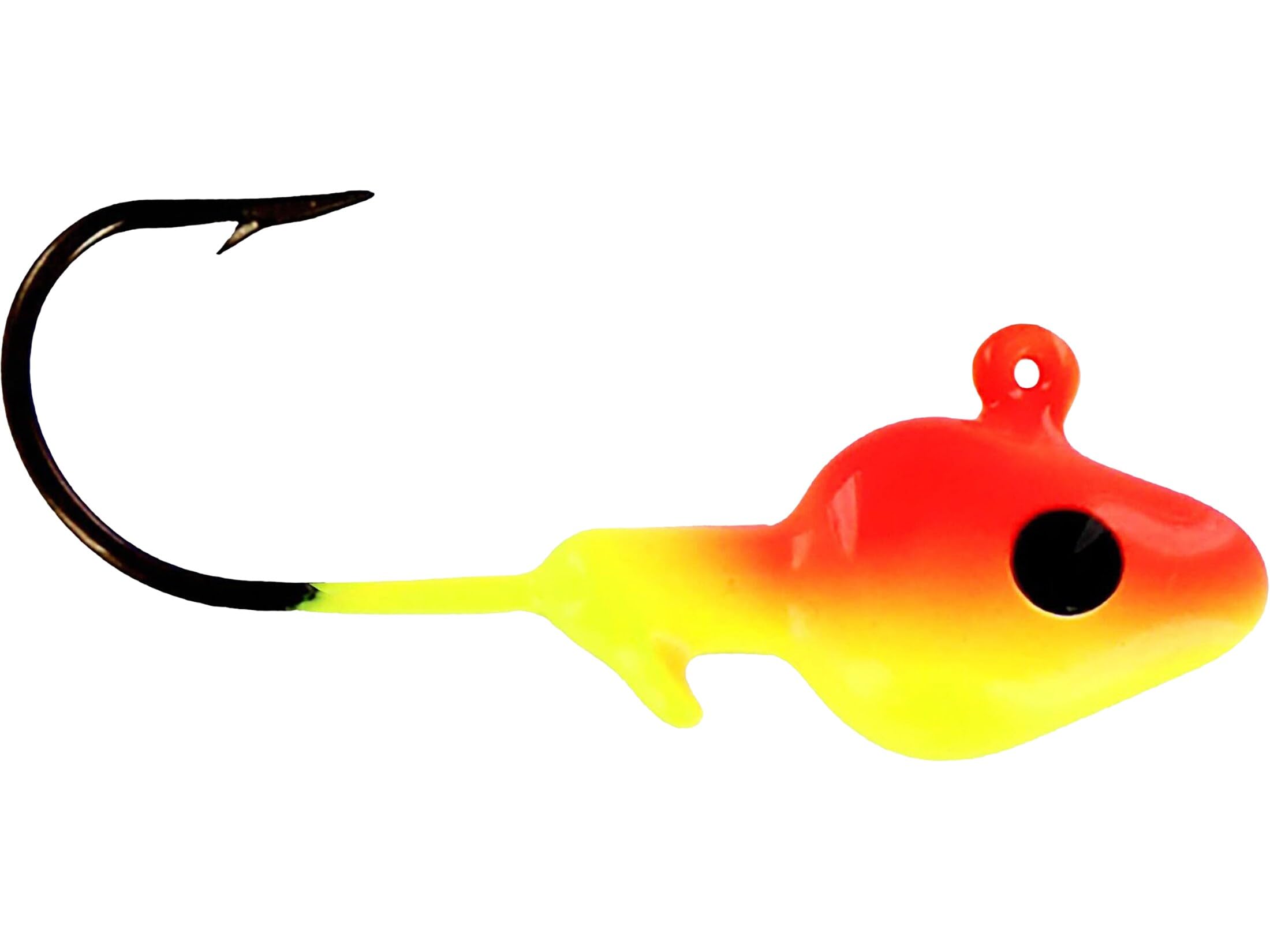 View 1 of Big Bite Baits Minnow Head JIGHEAD 1/8 OZ/Orange/Chart