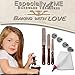 Stainless Steel Offset Spatula Set. Professional Cake Decorating Kit Set Includes 4”, 6” and 8” Spatulas With A FREE Reusable Double Icing Bag and 5 Icing Piping Nozzles Tips, by Especially 4 ME