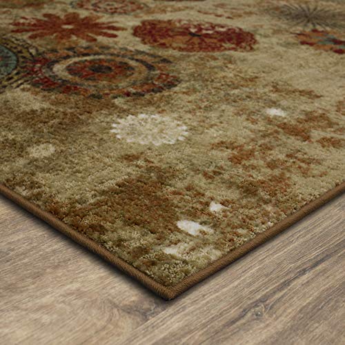 Mohawk Home Caravan Medallion Ornamental Area Rug, 5'x8', Multi