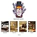 Lavender Essential Oil，Organic Lavender Scented Oil 100% pure Therapeutic Grade Essential Oil 10 ml by Comenzar